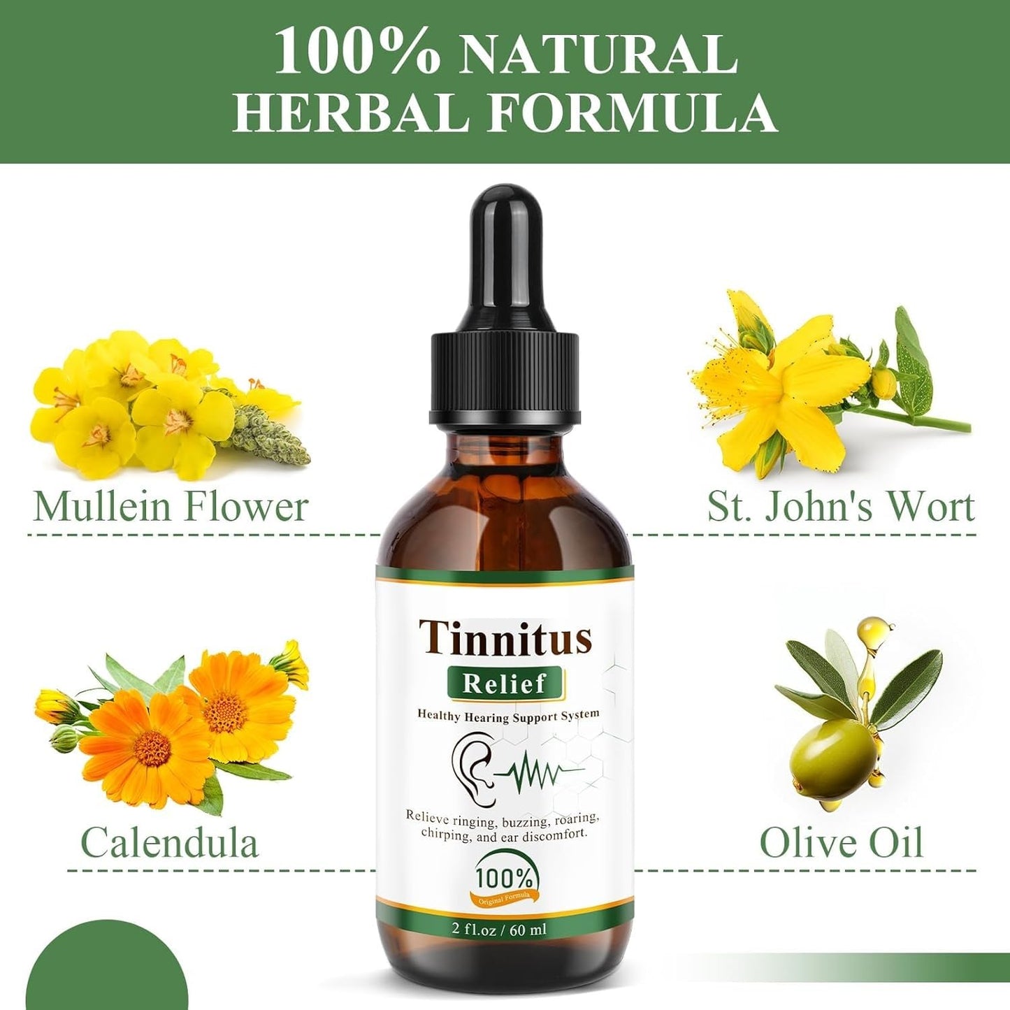 Tinnitus Relief Drops (کان کےتمام مسائل کےلیے) || SUMMER SALE